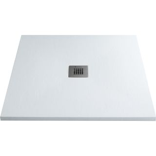 Душевой поддон Allen Brau Priority 100x90 8.31004-21 Белый камень